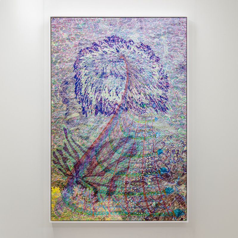 Alex Fischer, Casting A Wide Net, 2022-07-12, 90×60″ / 2286×1524㎜, print